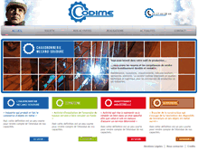 Tablet Screenshot of codime-industrie.com